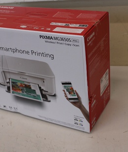 Printeris SALE OUT. CANON IJ MFP PIXMA MG3650S EUR2 WH | Canon Multifunctional printer | PIXMA MG3650S | Inkjet | Colour | A4 | Wi-Fi | White | DAMAGED PACKAGING  Hover