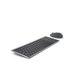 Tastatūra Dell | Keyboard and Mouse | KM7120W | Keyboard and Mouse Set | Wireless | Batteries included | NORD | Bluetooth | Titan Gray | Numeric keypad | Wireless connection