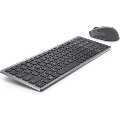 Tastatūra Dell Keyboard and Mouse KM7120W Keyboard and Mouse Set Wireless Batteries included EN/LT Wireless connection Titan Gray Bluetooth