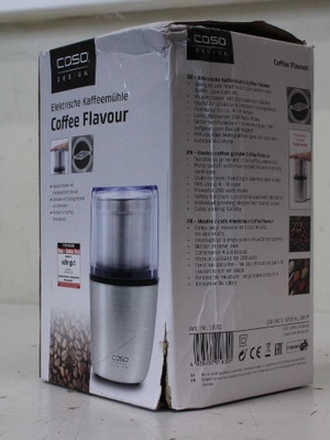  SALE OUT. | Caso | Coffee and spice grinder | 1831 | 200 W | Lid safety switch | Number of cups 4-8 pc(s) | Pulse function | Stainless steel | DAMAGED PACKAGING  Hover