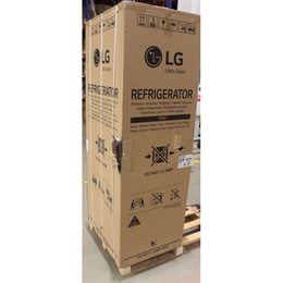  SALE OUT.  | LG | Refrigerator | GBB71PZDMN | Energy efficiency class E | Free standing | Combi | Height 186 cm | No Frost system | Fridge net capacity 234 L | Freezer net capacity 107 L | Display | 36 dB | Silver | DAMAGED PACKAGING