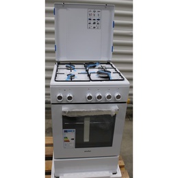 Virtuves plīts SALE OUT. | Simfer | Cooker | 4403SERBB | Hob type Gas | Oven type Electric | White | Width 50 cm | Electronic ignition | UNPACKED