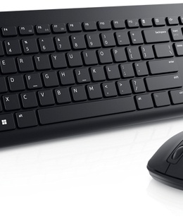 Tastatūra Dell | Keyboard and Mouse | KM3322W | Keyboard and Mouse Set | Wireless | Batteries included | LT | Black | Wireless connection  Hover