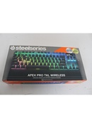 Tastatūra SALE OUT.  | SteelSeries | Gaming Keyboard | Apex Pro TKL (2023) | Black | Gaming keyboard | Wireless | RGB LED light | US | DEMO | Omnipoint 2.0 Adjustable Switches Hover