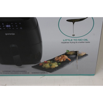  SALE OUT. | Gorenje | Air Fryer | AF1409DB | Power 1400 W | Capacity 3.5 L | Black | DAMAGED PACKAGING