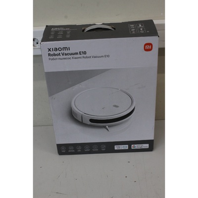  SALE OUT.  | Xiaomi | Robot Vacuum | E10 EU | Wet&Dry | 2600 mAh | Dust capacity 0.4 L | White | USED