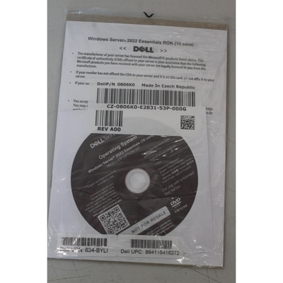  SALE OUT. Dell Windows Server 2022 Essentials 10 cores ROK