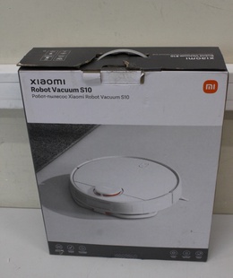  SALE OUT. Xiaomi Robot Vacuum S10 EU Xiaomi Wet&Dry Operating time (max) 130 min Lithium Ion 3200 mAh Dust capacity 0.30 L White Battery warranty 24 month(s) DAMAGED PACKAGING | Xiaomi | S10 EU | Robot Vacuum | Wet&Dry | Operating time (max) 130 min | Lithium Ion | 3200 mAh | Dust capacity 0.30 L | White | Battery warranty 23 month(s) | DAMAGED PACKAGING  Hover