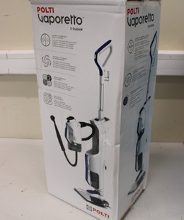  SALE OUT.  Polti Vacuum steam mop with portable steam cleaner PTEU0299 Vaporetto 3 Clean_Blue Power 1800 W  Hover