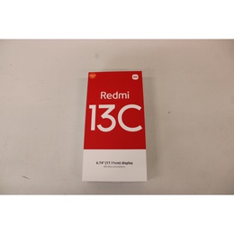 Telefons SALE OUT. Xiaomi Redmi 13C (Midnight Black) DS 6.74“ IPS LCD 720x1600/2.0GHz&1.8GHz/128GB/4GB RAM/MIUI 14/microSDXC/WiFi