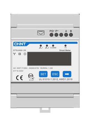  SUNGROW | Three Phase Smart Energy Meter 250A DTSU666-20 indirect measurement (needs CT‘s)  Hover