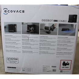  SALE OUT.  | Ecovacs Robotic Vacuum Cleaner+Handheld | DEEBOT X2 COMBO | Wet&Dry | Operating time (max) 210 min | 6400 mAh | Dust capacity 0.42 L | 8700 Pa | Black | DAMAGED PACKAGING