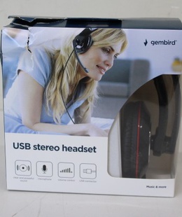 Austiņas SALE OUT. Gembird MHS-U-001 USB headphones  Hover