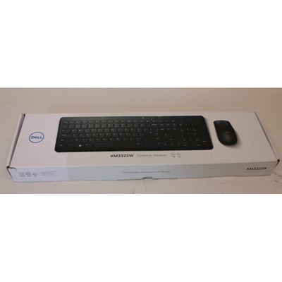 Tastatūra SALE OUT. Dell Keyboard and Mouse KM3322W Wireless US International