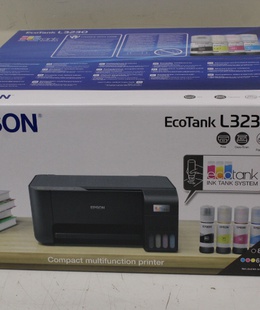 Printeris SALE OUT. | Epson Multifunctional printer | EcoTank L3230 | Inkjet | Colour | All-in-one | A4 | Black | DAMAGED PACKAGING  Hover