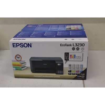 Printeris SALE OUT. | Epson Multifunctional printer | EcoTank L3230 | Inkjet | Colour | All-in-one | A4 | Black | DAMAGED PACKAGING