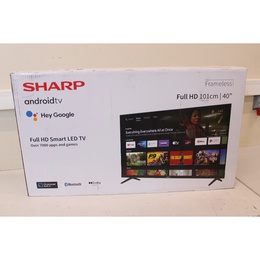 Televizors Sharp | 40FH2EA | 40 (101 cm) | Smart TV | Android TV | FHD | Black | DAMAGED PACKAGING