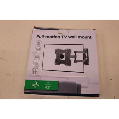  SALE OUT. Gembird WM-42ST-02 TV wall mount (full-motion)