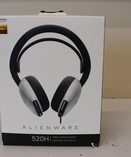 Austiņas SALE OUT. Dell Alienware Wired Gaming Headset - AW520H (Lunar Light)  Hover