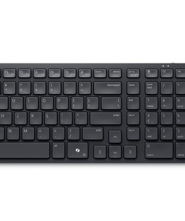 Tastatūra Dell Silent Keyboard and Mouse | KM555 | Keyboard and Mouse Set | Wireless | Lithuanian (QWERTY) | Black | 2.4 GHz  Hover