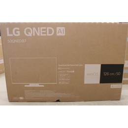 Televizors LG | QNED TV | 50QNED87T3B | 50 | Smart TV | webOS 24 | 4K UHD | Black | DAMAGED PACKAGING