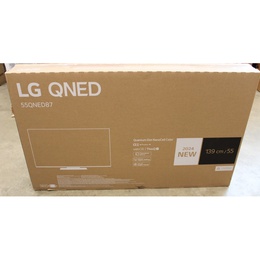 Televizors LG | QNED TV | 55QNED87T3B | 55 | Smart TV | webOS 24 | 4k UHD | Black | DAMAGED PACKAGING