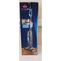  SALE OUT. Bissell Vac&Steam Steam Cleaner | Bissell | Vacuum and steam cleaner | Vac & Steam | Power 1600 W | Steam pressure Not Applicable. Works with Flash Heater Technology bar | Water tank capacity 0.4 L | Blue/Titanium | DAMAGED PACKAGING