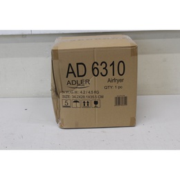  SALE OUT. Adler | Airfryer | AD 6310 | Power 2200 W | Capacity 3 L | High-volume hot-air circulation technology | Black | DAMAGED PACKAGING