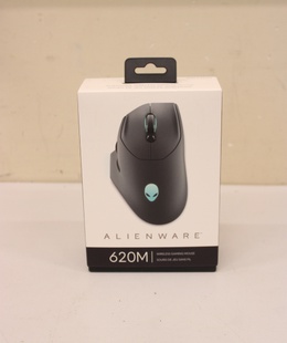 Pele SALE OUT. Dell Alienware Wireless Gaming Mouse - AW620M (Dark Side of the Moon) | Dell | Gaming Mouse | AW620M | Wired/Wireless | Alienware Wireless Gaming Mouse | Dark Side of the Moon | USED  Hover