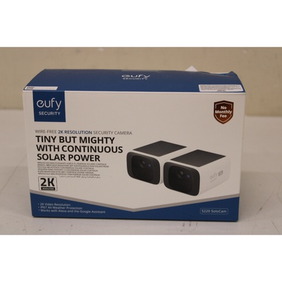  SALE OUT. Anker Eufy Security Camera S220 SoloCam 2Pack