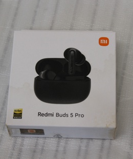 Austiņas SALE OUT. Xiaomi Redmi Buds 5 Pro (Midnight Black) | Xiaomi | Redmi Buds 5 Pro | Built-in microphone | Bluetooth | Midnight Black | DAMAGED PACKAGING  Hover