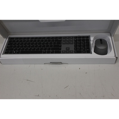 Tastatūra SALE OUT. Dell Keyboard and Mouse KM7321W Premier Multi-Device Wireless US International | Dell | Premier Multi-Device Keyboard and Mouse | KM7321W | Keyboard and Mouse Set | Wireless | Batteries included | US | REFURBISHED | Titan grey | Wireless connection