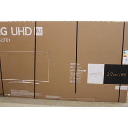 Televizors LG | AI UT81 4K TV | 86UT81003LA | 86 | Smart TV | webOS24 | UHD | Black | DAMAGED PACKAGING