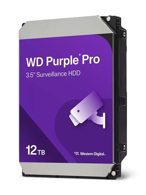  Western Digital Hard Drive | Purple Pro WD122PURP | 7200 RPM | 12000 GB  Hover