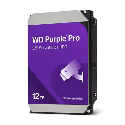  Western Digital Hard Drive | Purple Pro WD122PURP | 7200 RPM | 12000 GB