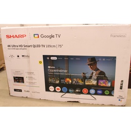 Televizors Sharp | 75GP7265E | 75 | Smart TV | Google TV | UHD | DAMAGED PACKAGING