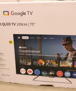 Televizors Sharp | 75GP7265E | 75 | Smart TV | Google TV | UHD | DAMAGED PACKAGING  Hover
