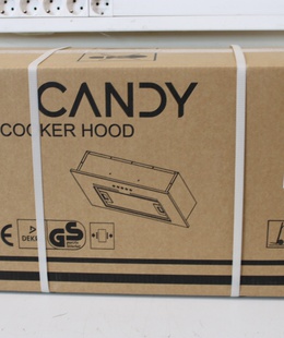  SALE OUT.  | Candy | Hood | CPY5MBG | Canopy | Energy efficiency class C | Width 52 cm | 298 m³/h | Mechanical control | LED | Black Glass | DAMAGED PACKAGING  Hover