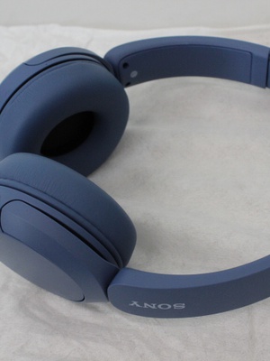 Austiņas SALE OUT.  | Sony Wireless Headphones | WH-CH520 | Wireless | On-Ear | Microphone | WITHOUT ORIGINAL PACKAGING | Noise canceling | Wireless | Blue  Hover