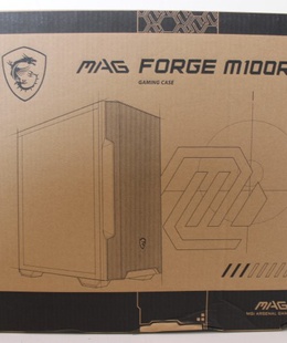  SALE OUT. MSI MAG FORGE M100R WHITE | MSI PC Case | MAG FORGE M100R | Side window | White | Micro ATX Tower | DAMAGED PACKAGING | Power supply included No | ATX  Hover