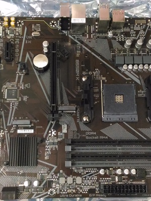 SALE OUT. GIGABYTE B550M K 1.0 M/B | Gigabyte B550M K 1.0 M/B | Processor family AMD | Processor socket AM4 | DDR4 DIMM | Memory slots 4 | Supported hard disk drive interfaces 	SATA  Hover