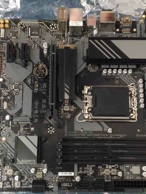  SALE OUT. GIGABYTE B760M DS3H AX 1.3 M/B | Gigabyte B760M DS3H AX 1.3 M/B | Processor family Intel | Processor socket LGA1700 | DDR5 | Memory slots 4 | Supported hard disk drive interfaces SATA  Hover