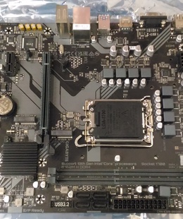  SALE OUT. GIGABYTE B760M H DDR4 1.0 M/B | Gigabyte B760M H DDR4 1.0 M/B | Processor family Intel | Processor socket LGA1700 | DDR4 DIMM | Memory slots 2 | Supported hard disk drive interfaces SATA  Hover