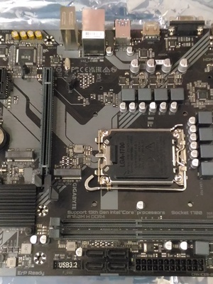 SALE OUT. GIGABYTE B760M H DDR4 1.0 M/B | Gigabyte B760M H DDR4 1.0 M/B | Processor family Intel | Processor socket LGA1700 | DDR4 DIMM | Memory slots 2 | Supported hard disk drive interfaces SATA  Hover