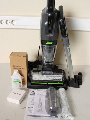 SALE OUT. Bissell Crosswave HydroSteam Pet Select Corded | Bissell All-in one Multi-Surface Cleaner | 3527N Crosswave HydroSteam Pet Select | Corded operating | Washing function | 1100 W | N/A V | Titanium/Black/Silver/Lime | DEMO  Hover