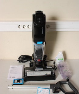  SALE OUT. Bissell CrossWave HF2 Select Corded | Bissell Surface Cleaner | CrossWave HF2 Select | Corded operating | Handstick | Washing function | 340 W | Black/Grey/Blue | DEMO  Hover