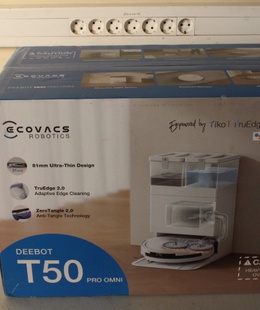  SALE OUT. Ecovacs DEEBOT T50 PRO OMNI Vacuum cleaner  Hover
