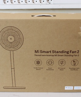  SALE OUT. Xiaomi Mi Smart Standing Fan 2 EU | Xiaomi Mi Smart Standing Fan | 2 | Stand Fan | DAMAGED PACKAGING | White | Oscillation | 15 W  Hover