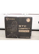  SALE OUT. ONEX STC Compact S Series Gaming/Office Chair - Graphite | Onex Gaming/Office Chair | STC Compact S Series | Graphite | USED