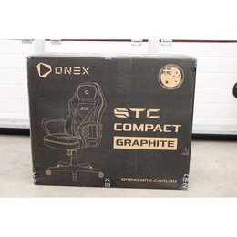  SALE OUT. ONEX STC Compact S Series Gaming/Office Chair - Graphite | Onex Gaming/Office Chair | STC Compact S Series | Graphite | USED